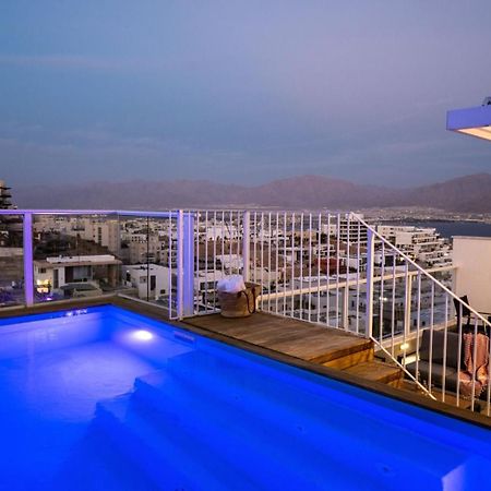 Апартаменты Mountain And Sea View - Penthouse With Private Pool Эйлат Экстерьер фото
